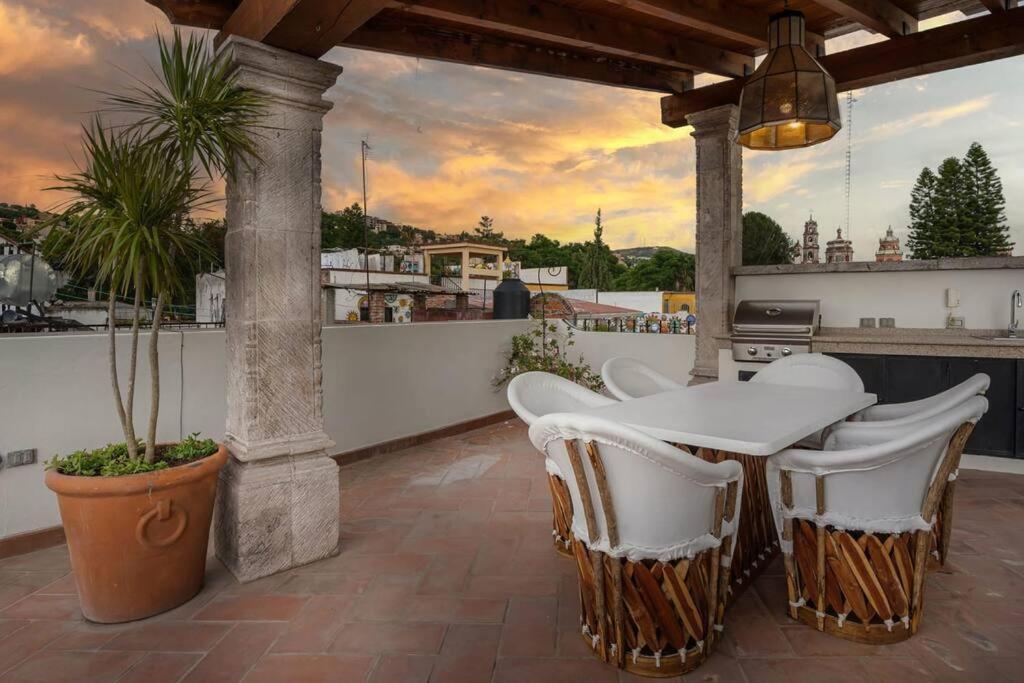 Elegant 3Br Home With Rooftop & Grill In Centro San Miguel Сан Мигел де Аленде Екстериор снимка