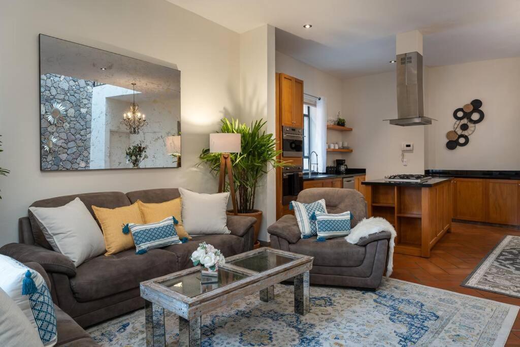 Elegant 3Br Home With Rooftop & Grill In Centro San Miguel Сан Мигел де Аленде Екстериор снимка